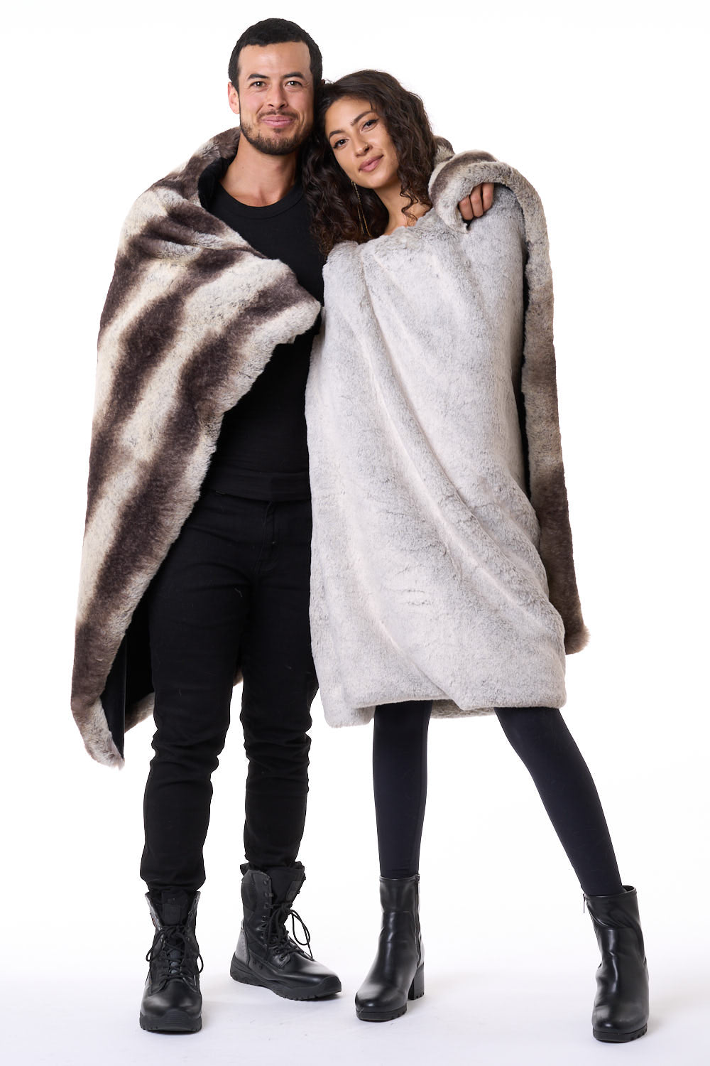 The Chinchilli Lux Faux Fur Blanket