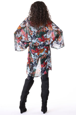 Koi Fish Mesh Unisex Kimono