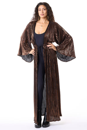 Copper Crinkle Gemini Robe