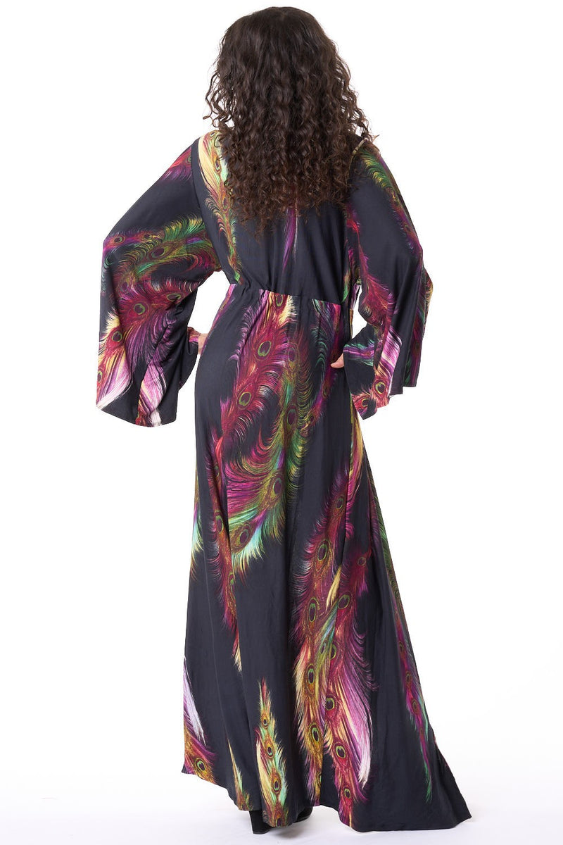 Peacock Feather Gemini Robe