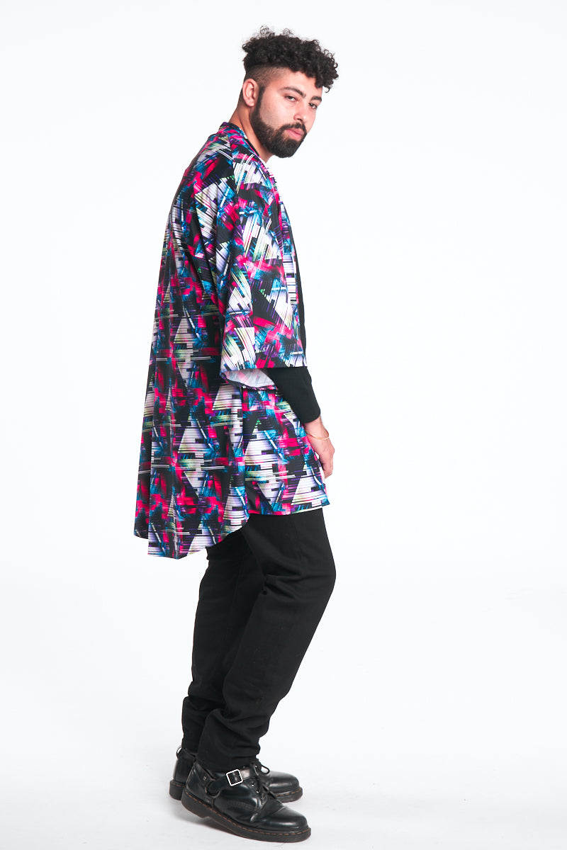 Graphic Abstract Zen Funk Unisex Kimono