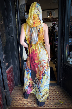 Mayan Gold Sleeveless Gemini Leisure Robe
