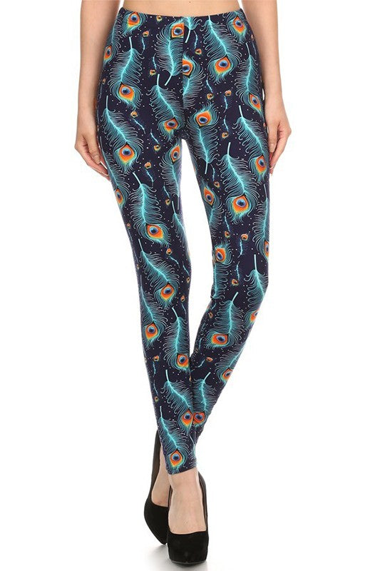 Teal Peacock